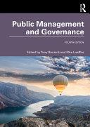 Public Management and Governance                                                                                                                      <br><span class="capt-avtor"> By:                                                  </span><br><span class="capt-pari"> Eur:41,61 Мкд:2559</span>